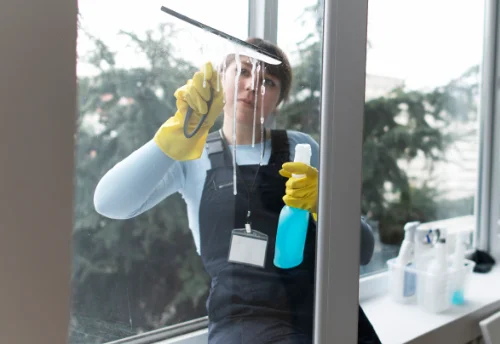 Nettoyage de vitres intérieures et extérieures à Monterblanc